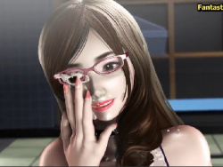 【3Dエロ動画】 グラマー眼鏡の圧倒的痴女に逆レイ-プされる！君はだらしなく射精するしかない…！の画像