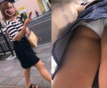 狙われたスカートの中！高画質でパンツが超鮮明！の画像
