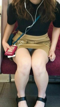 【朗報】通勤電車が今パンチラ満開だってｗ知らんけどｗｗｗｗｗｗｗｗｗｗｗｗの画像