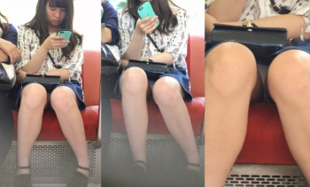 今日も朝から通勤快速パンチラ列車ｗ発射しま～すｗｗｗｗｗｗの画像