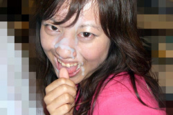 どぴゅるんｗ顔面射精発射完了ｗｗｗｗｗの画像