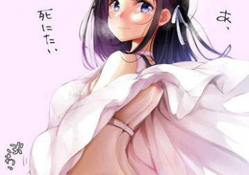 【風チラ】パンチラどころかブラジャーまで見えてしまった二次エロ画像の画像