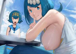 【シーッだよ！】こっそりおっぱい見せてくれる女子の二次エロ画像の画像
