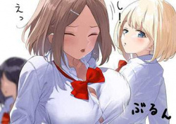 【アレルギーの日】くしゃみする女子達の二次エロ画像の画像