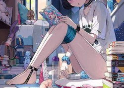 【漫画週刊誌の日】マンガ読んでる女子達の二次エロ画像の画像