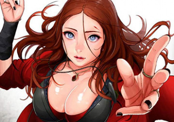 【Marvel Rivals】スカーレット・ウィッチ(Scarlet Witch)のエロ画像の画像