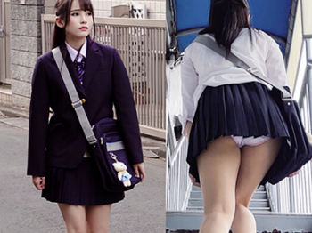【隣人JK盗撮】【部屋のぞき】パンチラ＆着替え。彼氏との中出し性行為を目撃！ムラムラした俺は…部屋へ侵入して美少女の…。の画像