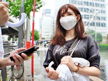 【素人ナンパ】かんな/22歳/看護師の尖ったパイスラおっぱい＆スベスベＴバック尻をイジリ倒して…いざ挿入！！（菅原かんな）の画像