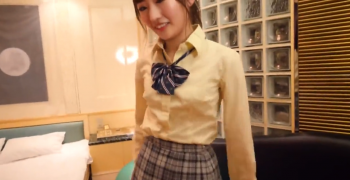 超エロい現役JKのハメ撮り個人撮影動画が流出！某クラブ内で口説かれた素人娘のハレンチな記録！の画像