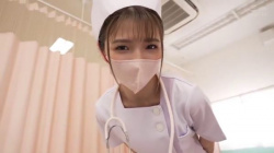 【痴女動画】跨り接吻痴女ナース 深夜巡回唾液塗れベロキス精液搾り!倉本すみれの画像