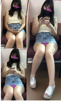 【画像】電車にこういう女の子が乗ってたらの画像