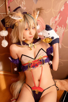 【画像】カラダだけはエッチなコスプレイヤーの画像