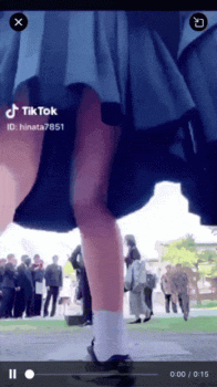 最近Tiktokに女の子のパンチラもの多いなの画像