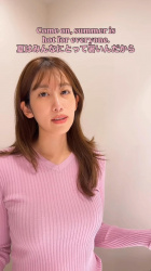【画像】中川安奈アナ　ピタピタニットで巨乳がくっきり！！ GIF動画ありの画像