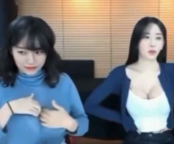 【動画】巨乳女子さん、おっぱい見栄えを微調整をして、おっぱいを仕上げるの画像