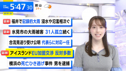【画像】TBS新人アナ　巨乳だった！！ GIF動画ありの画像