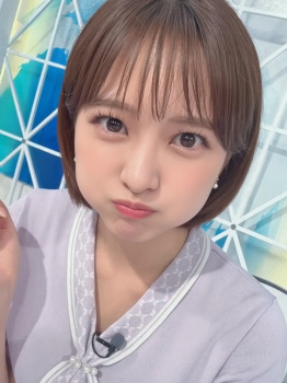 【画像】河出奈都美アナのブラウス、ブラ透けてて完全にご褒美wwwの画像