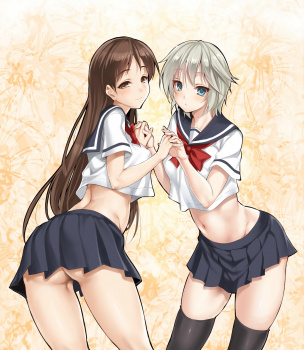 【二次元】くびれ美少女達のエロ画像 Part.6 50枚の画像