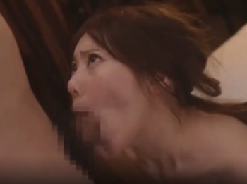 【フェラ抜き】S級美女に口でチンポを奉仕させて精子をぶち撒ける！【楓ふうあ】の画像