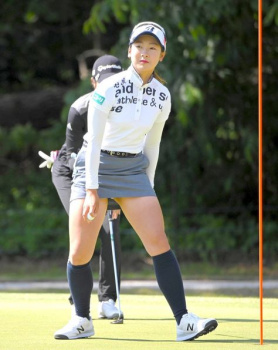 ゴルフ女子 松田鈴英 かわいいモデル系美脚美人女子プロゴルファーエロ画像まとめ ２８枚の画像