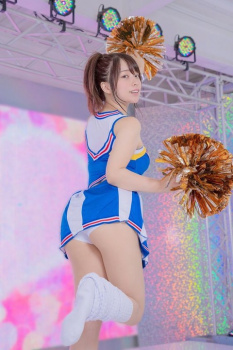【2021年一番可愛いチア】激カワチアガールが野球部員との民宿エッチが激エロ!の画像