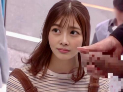 [マジックミラー号]産後シてない清楚な巨乳若妻に巨根見せつけ→『旦那が見てる…』欲しがる浮気マンコでNTRセックスへの画像