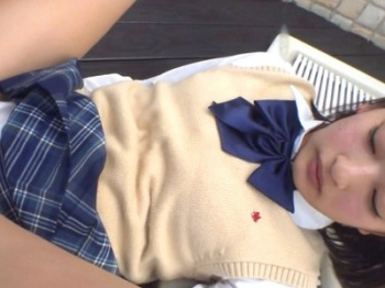〔河北紗依〕野外大好き女子❍生がハメ撮りSEXガクガク痙攣♡♡【ハメ撮り✕同級生】【もうだめええ♡】の画像