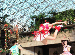 百田夏菜子、パンティーがずれて陰毛マンコ丸出し放送事故wwwwwwwwの画像