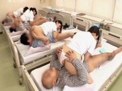 美人ナース達がシックスナインで採精する病院の画像