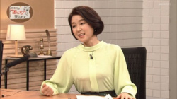 女子アナの透け乳首ポッチ＆だらしない完熟巨乳セクシー画像(NHK編)の画像