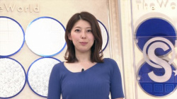 上村彩子アナ ナイスおっぱい＆透け透けキャミソールセクシー画像の画像