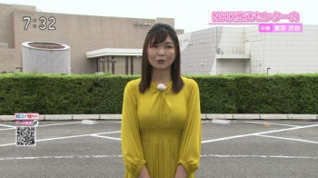 山神明理 「おはよう日本」気象予報士のお乳の神様セクシー画像の画像