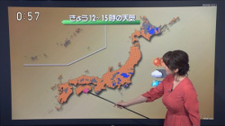 吉井明子 デカパイ気象予報士と女子アナのおっぱい格差セクシー画像の画像