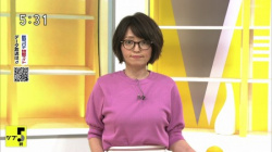 福岡良子 NHK気象予報士の例年を下回る横乳セクシー画像の画像