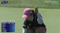 女子ゴルフの豪快パンチラ＆ムチムチおっぱいエロ目線画像(NEC軽井沢72編ほか)の画像