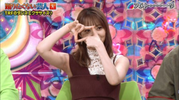 指原莉乃 さっしーの丸見え腋マ●コ＆ケツの割れ目セクシー画像の画像