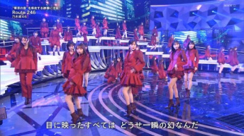 乃木坂46の紅白でミニスカ生脚祭り＆腋マ●コ丸出し衣装セクシー画像まとめの画像
