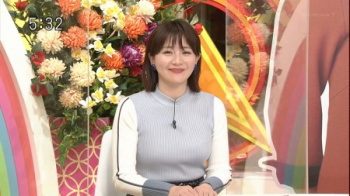 大橋未歩アナ ムチムチおばさんのムラムラ乳房セクシー画像の画像
