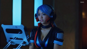 大原優乃ほか おっぱい要員のゆっさゆっさ谷間「ガールガンレディ 第3・4話」セクシー画像の画像