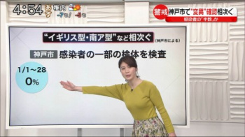 鈴江奈々アナ パンパンに張った四十路おっぱいセクシー画像の画像