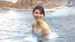 橋本マナミ 脱ぎっぷりの素晴らしい谷間チラ入浴の画像
