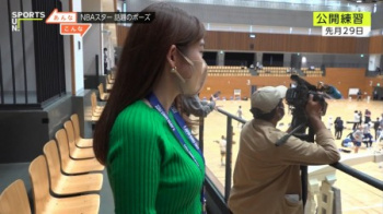 中川安奈アナ、身体100点満点の満ち溢れるニットパイの画像