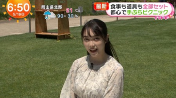 めざましリポーターさん、本業のドスケベボディが隠しきれないの画像