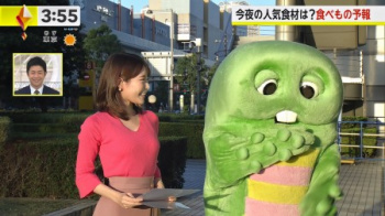 竹俣紅アナ、美乳でガチャピンをムックムックさせてしまうの画像