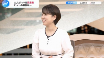 テレ東の新人アナさん、ド迫力お乳をブルンブルンさせてしまうの画像