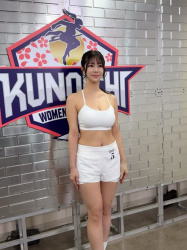 【画像】Iカップグラドルさん、KUNOICHIでお乳要員にさせられるの画像
