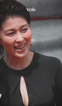 【画像】松たか子さん(48)、カンヌで胸の谷間を披露するｗｗｗｗｗの画像