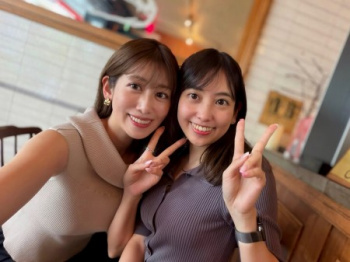 【画像】中川安奈アナ(32)、妹とのツーショット公開ｗｗｗｗｗの画像