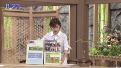 【GIF動画】サンモニの女子アナさん、またとんでもない工作を披露するの画像