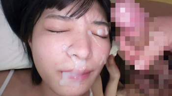 [虹村ゆみ]悶々とする性的欲求を教師で解消しようと恍惚の表情でチ●ポに喰らいつき何度も痙攣しながらアクメし大量顔射を受ける清楚系マゾJKの画像